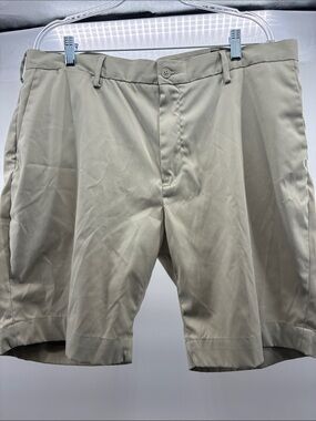 Polo by Ralph Lauren Khaki Flat-Front Men's Shorts